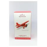 LOT 47 2016 HALLMARK KEEPSAKE LOCKHEED VEGA 5B PLANE SKY