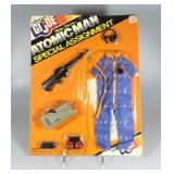 6 VINTAGE NEW IN PACKAGE 1975 HASBRO GI JOE ADVENTURE TEAM MIKE POWER ATOMIC MAN SPECIAL ASSIGNMENT 