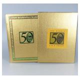 12 50th ANNIVERSARY J.R.R. TOLKIEN THE HOBBIT HARD COVER BOOK + SLIPCASE