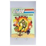 5 VINTAGE 1982 HASBRO G.I. JOE A REAL AMERICAN HERO COLORING + ACTIVITY BOOK