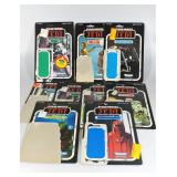 23 VINTAGE 9PC LOT STAR WARS RETURN OF THE JEDI CARD BACKS