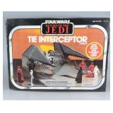 79 VINTAGE 1983 BOXED STAR WARS RETURN OF THE JEDI TIE INTERCEPTOR VEHICLE