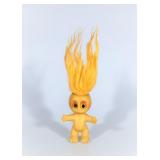 88 VINTAGE 1964 L. KHEM ORANGE HAIR MOON GOON 3" TROLL DOLL