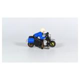 91 VINTAGE AURORA THUNDERJET T-JET BLUE HO MOTORCYCLE SLOT CAR