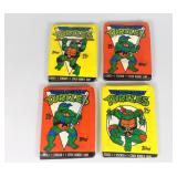 96 VINTAGE 1989 TEENAGE MUTANT NINJA TURTLES TRADING CARD IN WAX WRAP