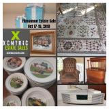Xcntric Estate Sales Flossmoor Estate Sale Oct 17-19, 2019