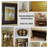 XCNTRIC ESTATE SALES MID CENTURY MODERN LUXURY HOME PALOS HEIGHTS ESTATE SALE