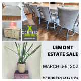 XCNTRIC Estate Sales Lemont Estate Sale March 6-8, 2025