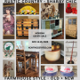 XCNTRIC Mokena Estate Sale Nov 13-15, 2025. Rustic country, shabby chic+farmhouse finds.