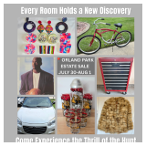 XCNTRIC Estate Sales Xplore and Discovery Our Orland Park Estate Sale July 30-Aug 1, 2026