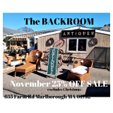November 25% SALE Unique Antiques, Holiday, Vintage & Classic Estate Furniture & ART in 2 SHOPS