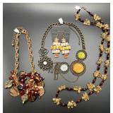 Newer statement costume jewelry, final clearance priced at 2/3 off all weekend! Buy it now!