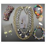 Newer statement costume jewelry, final clearance priced at 2/3 off all weekend! Buy it now!