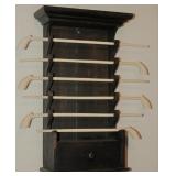 Replica Tavern Pipe Cabinet with 6 Kaolin Replica Pipes Replica Tavern Pipe Cabinet with 6 Kaolin Replica Pipes