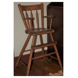 Antique Arrow Back Youth Chair. c. Mid 19th Century 