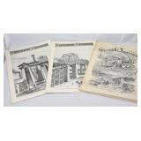 Scientific American Magazines (covers of 3 shown) New York published by Munn & company 1897 - 1904 Scientific American Magazines (covers of 3 shown) New York published by Munn & company 1897 - 1904