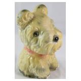 Vintage Carnival Chalk-ware Scottie Dog 