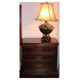 Mahogany 3-Drawer Night Stand (1 of 2 shown) 26”H x 27”W x 16.5”D
