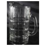 “Tartan Clear” by Anchor Hocking Pitcher