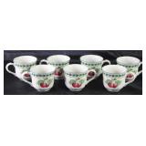 Villeroy & Boch “French Garden Fleurence”:  Demitasse Cups (7 ea.)