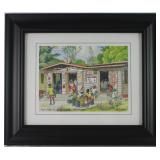 “ Alleynedale Rum Shop on  Alleynedale”  Barbados 8x10 Framed Print by Jim Walker