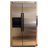 Whirlpool Stainless Steel Side-By-Side Refrigerator Freezer (36”W x 30”D x 69”H)