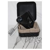 Black and Decker Portable Hand Mixer with Case