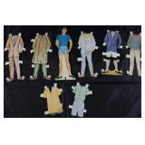Vintage Paper Dolls Made in USA with Clothes:  "Dad"
