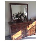 Ethan Allen Dresser & Mirror