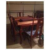 Gorgeous Ethan Allen Dining Set with Matching Buffet