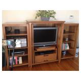 Ethan Allen 3-pc entertainment unit (each piece priced separately)
