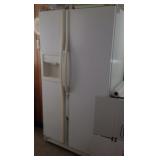side-by-side refrigerator with water/ice dispenser