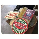 Amazing Signs of All kinds with Vintage Furniture!