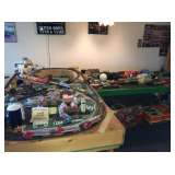 Collectible Cars, Sewing/Crafting & 5 car garage With TOOLS!