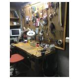 Tools and a 1930s Ford Tractor