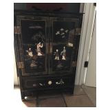 Black Oriental Cabinet 