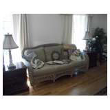 WICKER SOFA