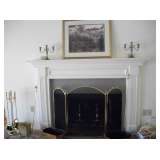 FIRE TOOLS, SCREEN & ANDIRONS