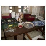 HUMMEL-KINCADE & GOLD PLATED ORNAMENTS