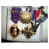 PURPLE HEART & MEDALS