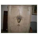 PAINTED ARMOIRE