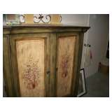 PAINTED TV CABINET