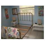 DOUBLE BRASS BED