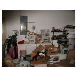 FULL GARAGE, CABINETS, GOLF CLUBS