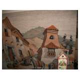 VERY LG. WOVEN WALL HANGING