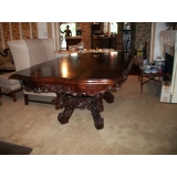VICTORIAN ROCOCO DR TABLE