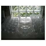 22 PCS. BACCARAT "ROTARY" + ICE BUCKET
