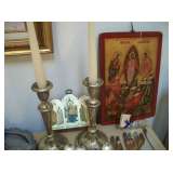 STERLING CANDLESTICKS