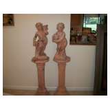 CONCRETE FIGURES & PEDESTALS
