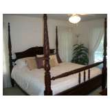 KING BED & DRESSER
